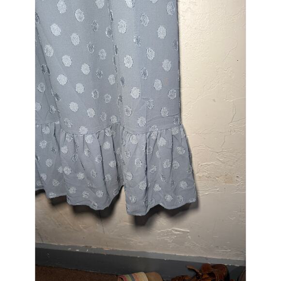 Heartloom Polka Dots‎ Edina Midi Dress Ruffle Hem Womens Large Milkmaid Country - Picture 5 of 9